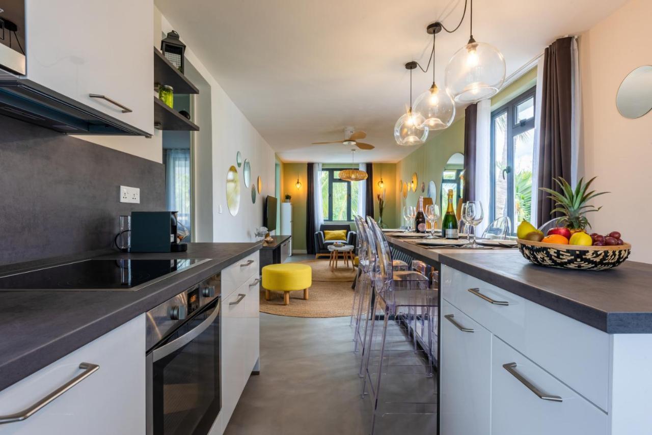 Les Cerisiers Beach Residence, Cosy And Modern 3 Bedroom Apartment Located 50 Metres From The Beach And From All Amenities And Restaurants On The Coastal Road Flic-en-Flacq Esterno foto