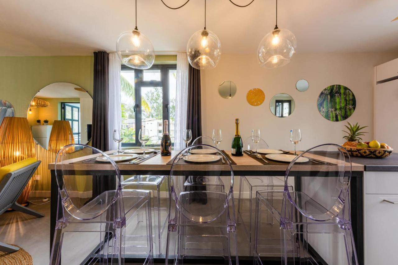 Les Cerisiers Beach Residence, Cosy And Modern 3 Bedroom Apartment Located 50 Metres From The Beach And From All Amenities And Restaurants On The Coastal Road Flic-en-Flacq Esterno foto